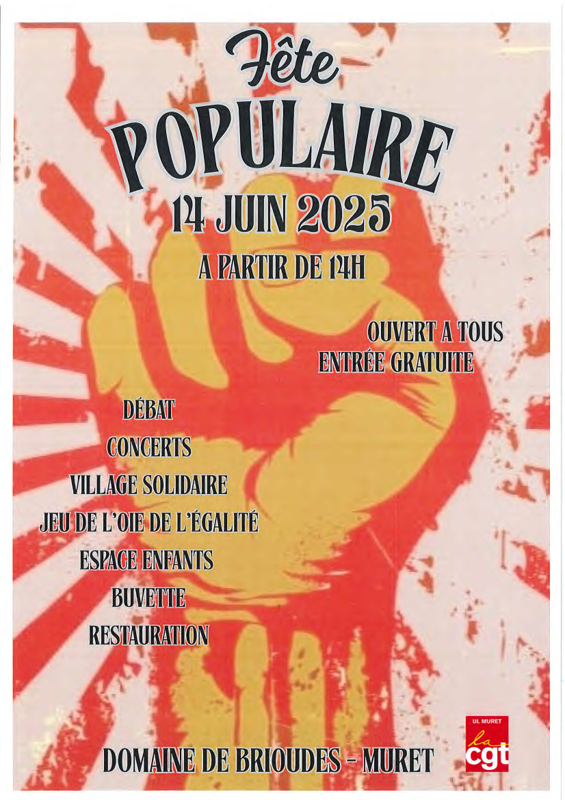 SUD Collectivités Territoriales de la Haute-Garonne : Participation à la fête syndicale de Muret