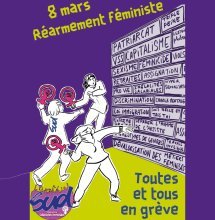 SUD Collectivités Territoriales de la Haute-Garonne : Le 8 mars, journée internationale de lutte pour les droits des femmes