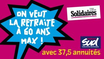 SUD Collectivités Territoriales de la Haute-Garonne : Réforme des retraites - infos Solidaires et SUDCT
