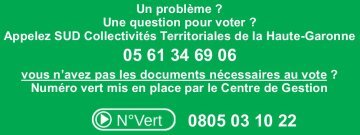 SUD Collectivités Territoriales de la Haute-Garonne : Collectivités affiliées au centre de gestion : les élections professionnelles