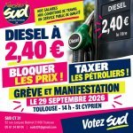 SUD Collectivités Territoriales de la Haute-Garonne : carburant en hausse, point d'indice gelé ça suffit !