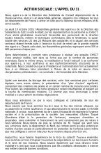 SUD Collectivités Territoriales de la Haute-Garonne : Action sociale : l'appel du 31