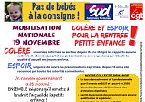 SUD Collectivités Territoriales de la Haute-Garonne : Pas de bébés à la consigne : mobilisation nationale !