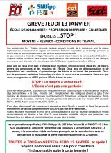SUD Collectivités Territoriales de la Haute-Garonne : Grève à l'éducation nationale, tout.es concerné.es !