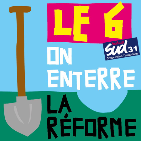 SUD Collectivités Territoriales de la Haute-Garonne : Appel à mobilisation le 6 avril