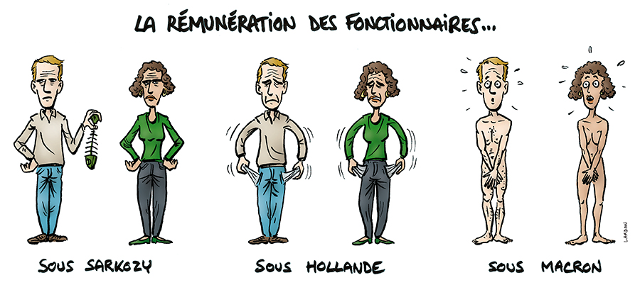 SUD Collectivités Territoriales de la Haute-Garonne : Augmentation du salaire des fonctionnaires Macron nous méprise