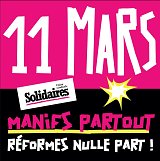 SUD Collectivités Territoriales de la Haute-Garonne : Mobilisation samedi 11 mars