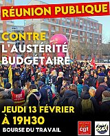 SUD Collectivités Territoriales de la Haute-Garonne : Réunion publique - lutte contre l'austérité budgétaire Toulouse - CD31