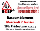 SUD Collectivités Territoriales de la Haute-Garonne : Accueillons-les ! Regularisation !