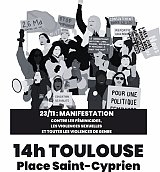 SUD Collectivités Territoriales de la Haute-Garonne : Le 23 novembre à Toulouse, mobilisons-nous pour dire STOP aux violences de genre !